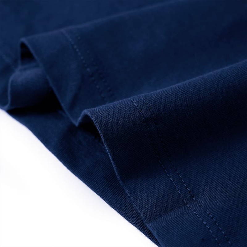 Tengerészkék hosszú ujjú gyerekpóló 116