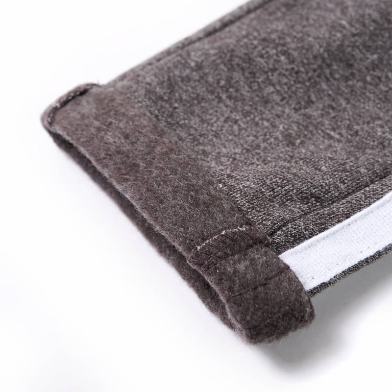 Sötétszürke melange gyerek melegítőnadrág 140