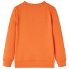 Sötét narancssárga gyerekpulóver 128