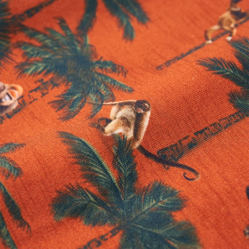 Világos rozsda színű gyerekpulóver 92