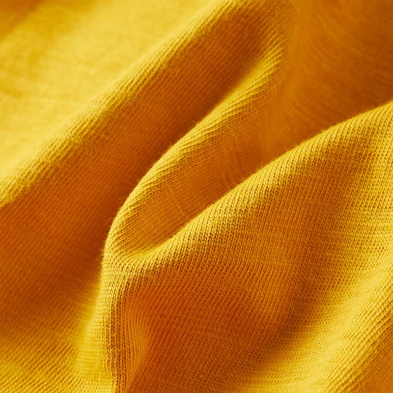 Okker hosszú ujjú gyerekpóló 140