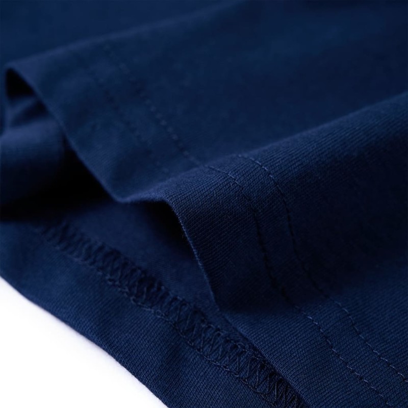 Tengerészkék hosszú ujjú gyerekpóló 104