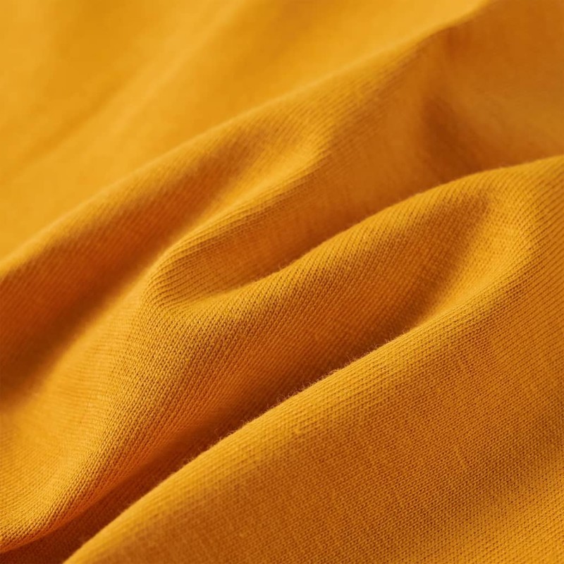 Okker hosszú ujjú gyerekpóló 92