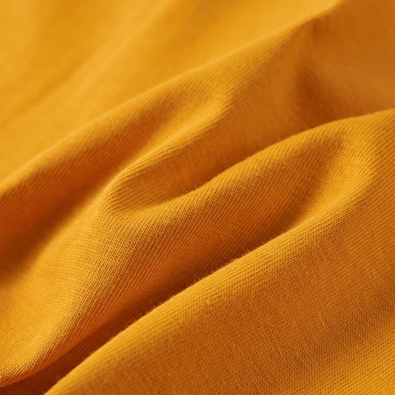 Okker hosszú ujjú gyerekpóló 128