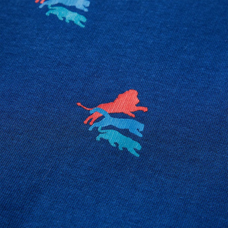 Sötétkék gyerekpulóver 128