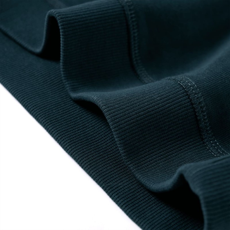 Mohazöld gyerekpulóver 128