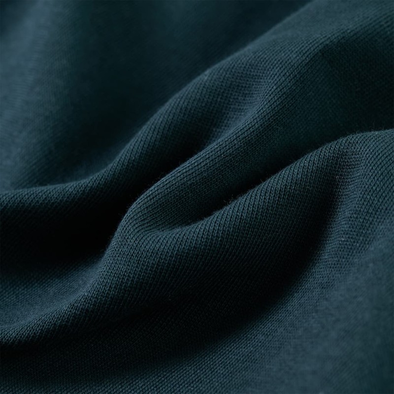 Mohazöld gyerekpulóver 140