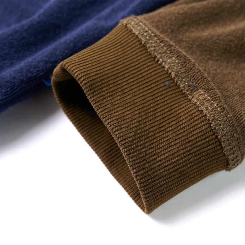 Sötét tengerészkék gyerekpulóver 140