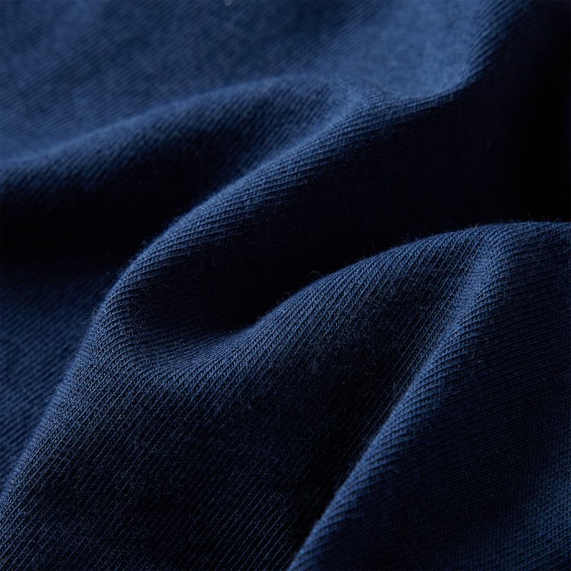 Tengerészkék hosszú ujjú gyerekpóló 104