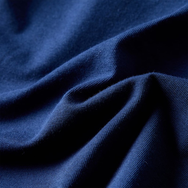 Tengerészkék hosszú ujjú gyerekpóló 104