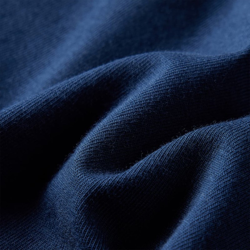 Tengerészkék hosszú ujjú gyerekpóló 104