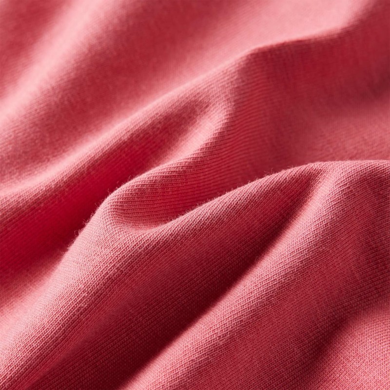 Fakó rózsaszín hosszú ujjú gyerekpóló 128