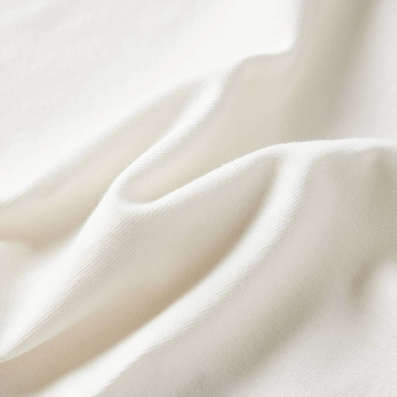 Ekrü színű hosszú ujjú gyerekpóló 104