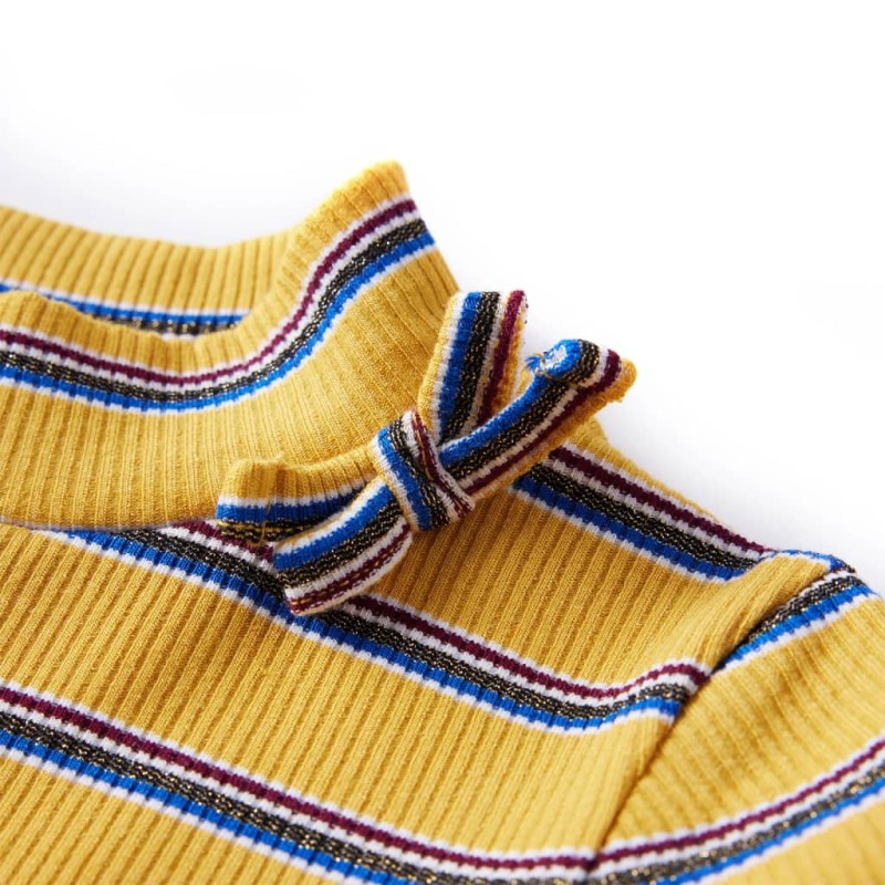 Okker hosszú ujjú gyerekpóló 128