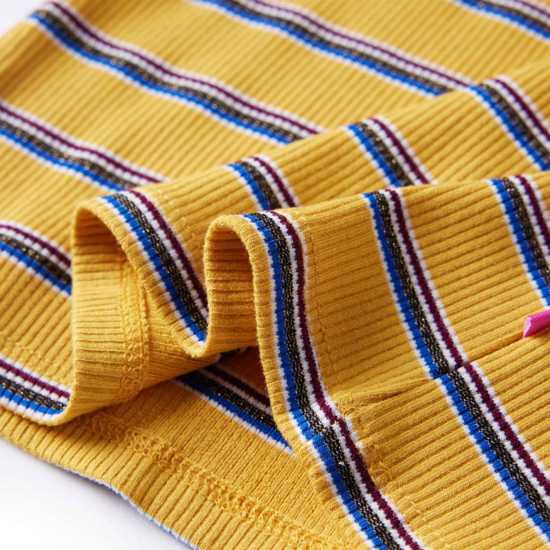 Okker hosszú ujjú gyerekpóló 140