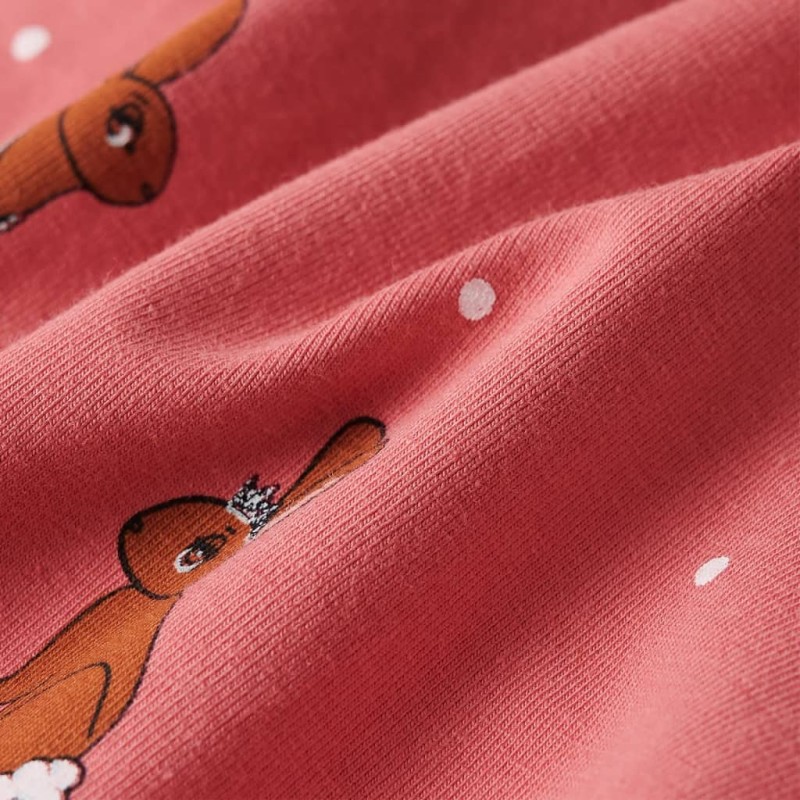 Öreg rózsaszín kapucnis gyerek kezeslábas 92