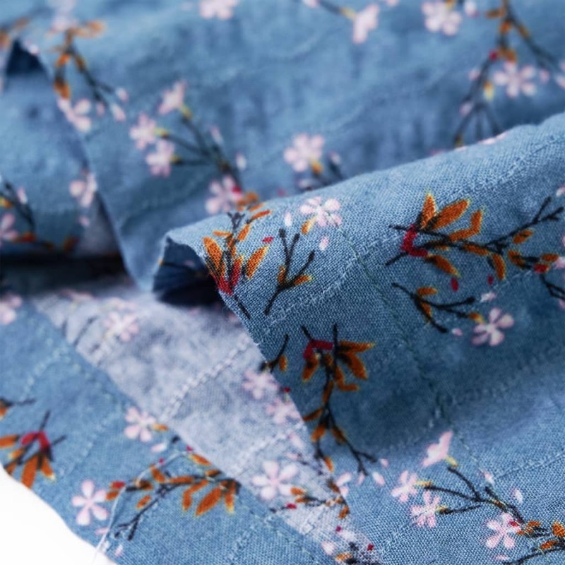 Benzinkék hosszú ujjú gyerekruha 92