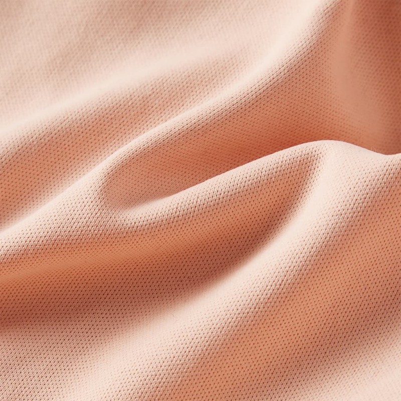 Világos rózsaszín műszőrme gyerekmellény 104