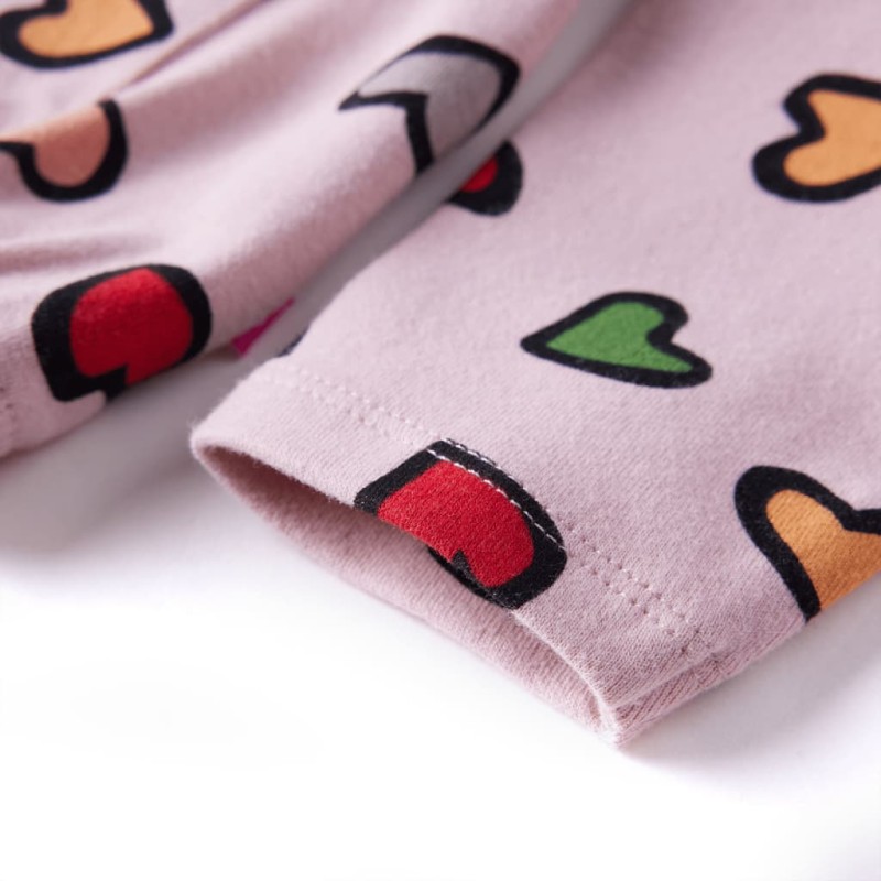 Rózsaszín gyerek pulóver 128