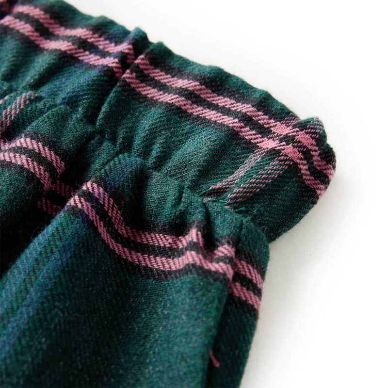 Sötétzöld gyerekszoknya 140