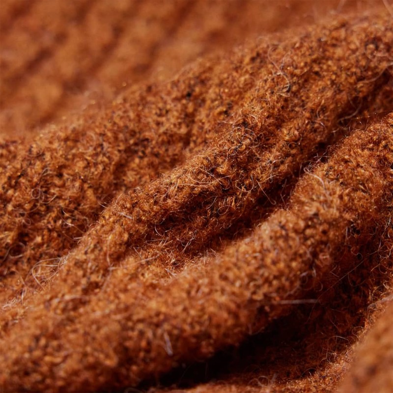 Konyak színű kötött gyerek kardigán 140