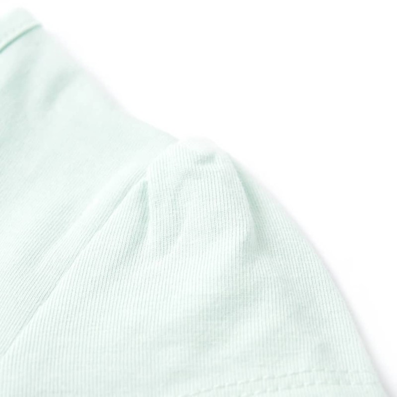 Világosmenta színű gyerekpóló 92