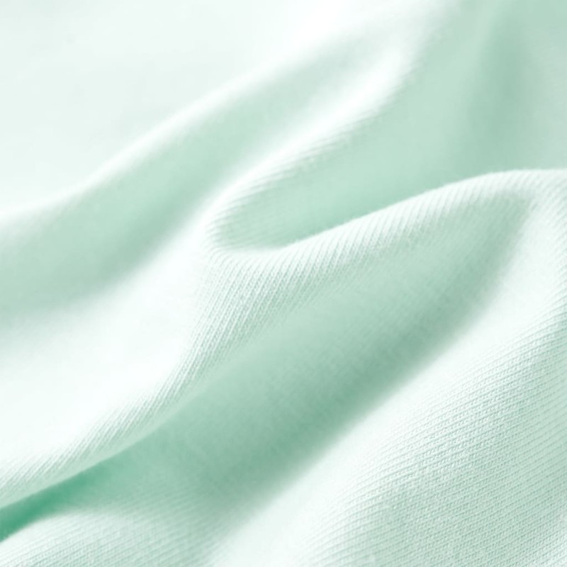 Világosmenta színű gyerekpóló 92