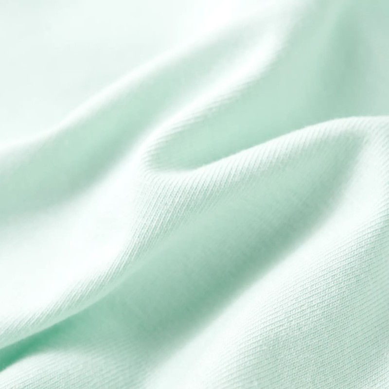 Világosmenta színű gyerekpóló 128