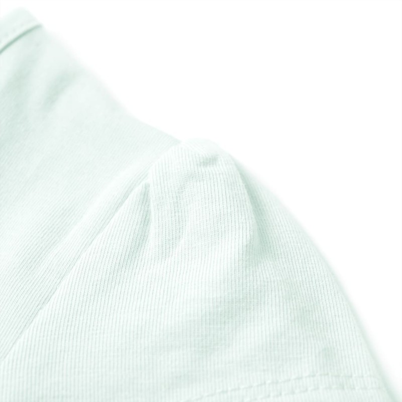 Világosmenta színű gyerekpóló 140